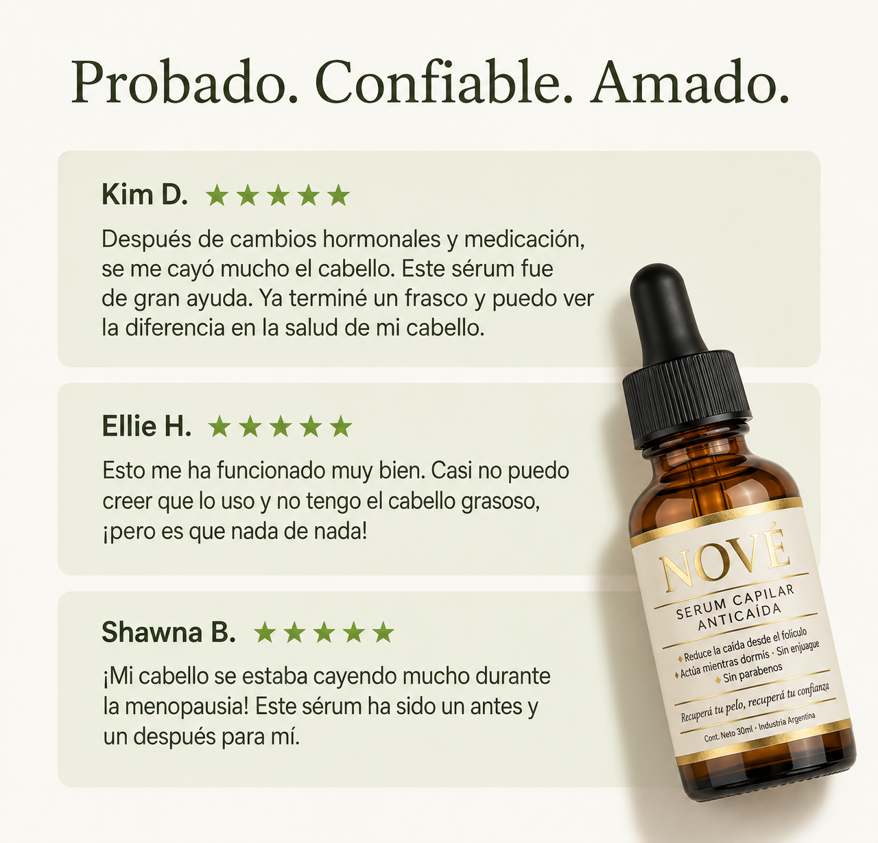 Nové — Volvé a usar el pelo suelto sin pensarlo