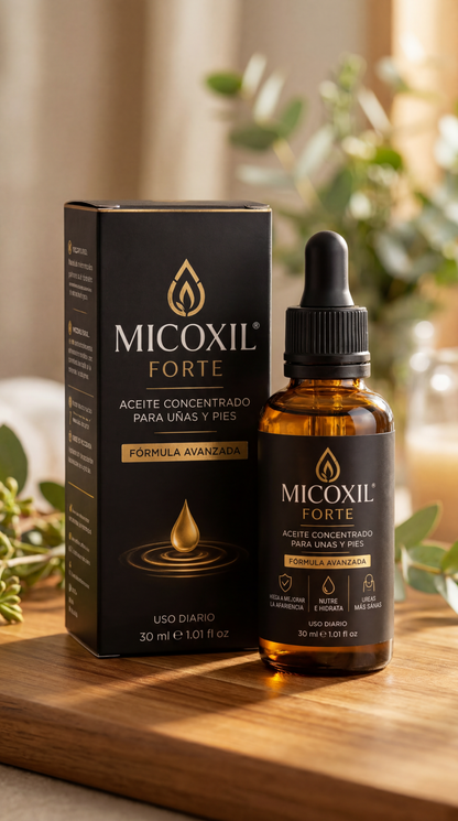MICOXIL-FORTE  El aceite que sí llega donde el hongo vive.  El aceite que está haciendo que miles de argentinos vuelvan a usar sandalias sin vergüenza.